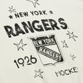 thumbnail image 3 of Women's Mitchell & Ness  Cream New York Rangers Logo 3.0 Pullover Sweatshirt, 3 of 7