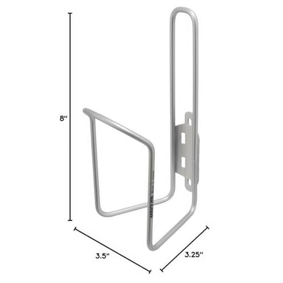 Minoura ANB-150 Oversized Alloy Water Bottle Cage, Silver,XL