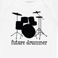 thumbnail image 4 of Inktastic Future Drummer Boys or Girls Baby Bodysuit, 4 of 5