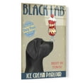 thumbnail image 2 of Epic Art 'Black Labrador Ice Cream' by Fab Funky, Acrylic Glass Wall Art, 16"x24", 2 of 3
