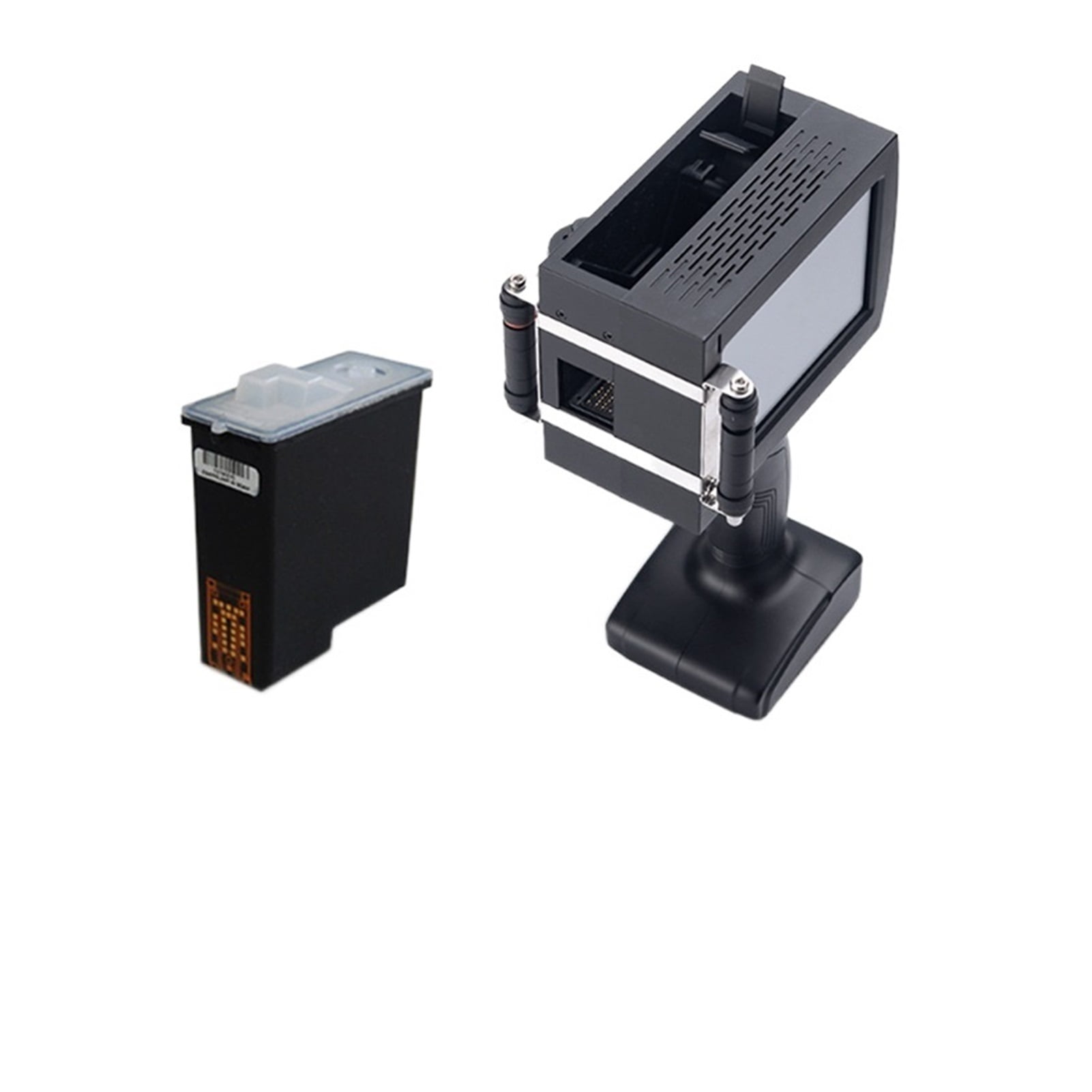 Handheld Inkjet Printer, Date, QR Code, Barcode, Inkjet Gun, Heating Bubble, Handheld Inkjet Printer ,Easy to Use