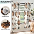 thumbnail image 3 of Yayeee Window Curtains Set of 2 for Living Room Light Filtering 63"x42", Fall Leaves, 3 of 7