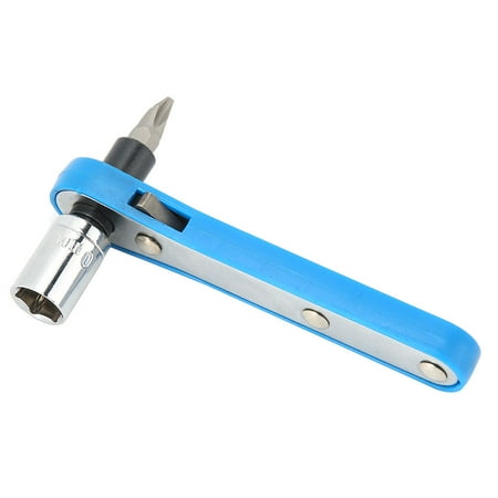 

Practical PH2 Screwdriver Bit Time-Saving Repairing Socket Wrench Labor-Saving Socket Wrench 08F Iron And ABS Plastic For Workshop Tool DIY Equipment