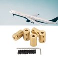 thumbnail image 3 of Motor Shaft Extension Connector, High Strength Rounded Edges Easy Installation Shaft Coupling Connector 5-5mm  for Motor for Mechanical Transmission, 3 of 7