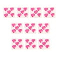 thumbnail image 2 of Heart Rhinestone Stickers Acrylic Crystal Gems Multipurpose Multipurpose Self-Adhesive Decorative Decorative Handheld Clothes Scrapbooking DIY Crafts Necklace Peach Red, 2 of 6