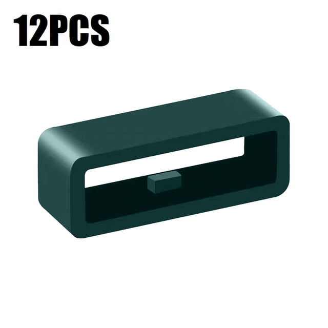 【20mm】【12PCS】Universal Silicon Ring Buckle For Watch Straps With Rubber Rings Powerful Fixing Device Compatible With Watch Straps In Metal Leather And Other Materials. Designer Mens