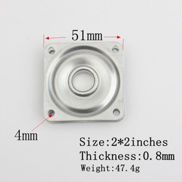 360 Degree Heavy Duty Metal Bearing Rotating Swivel Turntable Plate