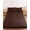 Brown, variant on Twin Sze Fitted Sheet Set - Solid Brown 2 Piece Bedding Sets 16" Deep Pocket Fitted Sheet with 1 Pillowcase, Vintage Minimalism Abstract Denim Pattern Brushed Microfiber Hotel Luxury Bed Sheets