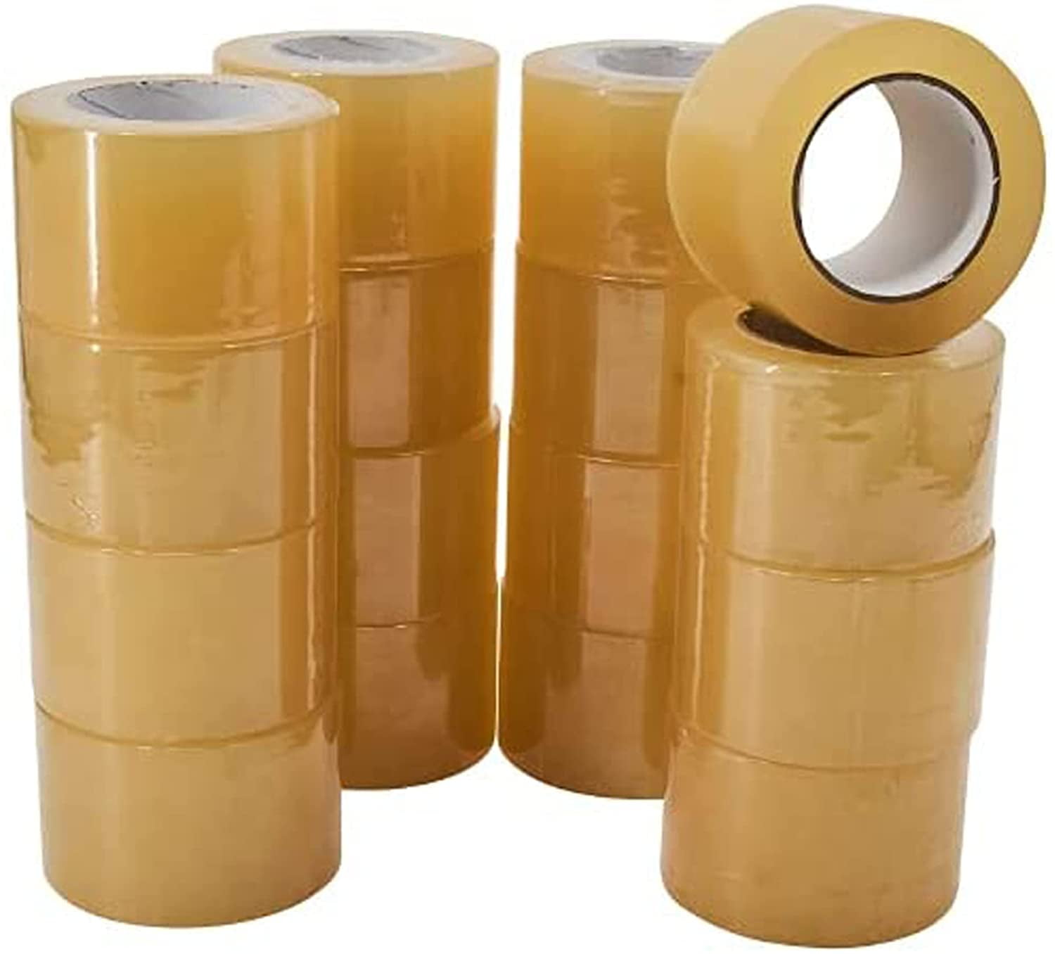 Tarps Now Floor Cover Tape, Gym Floor Seaming Vinyl Marking Tape Clear (16 Rolls/Case