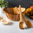 thumbnail image 3 of Gibson Home Sherwood Salad Bowl With Matching Serving Spoon & Fork, 3 of 3