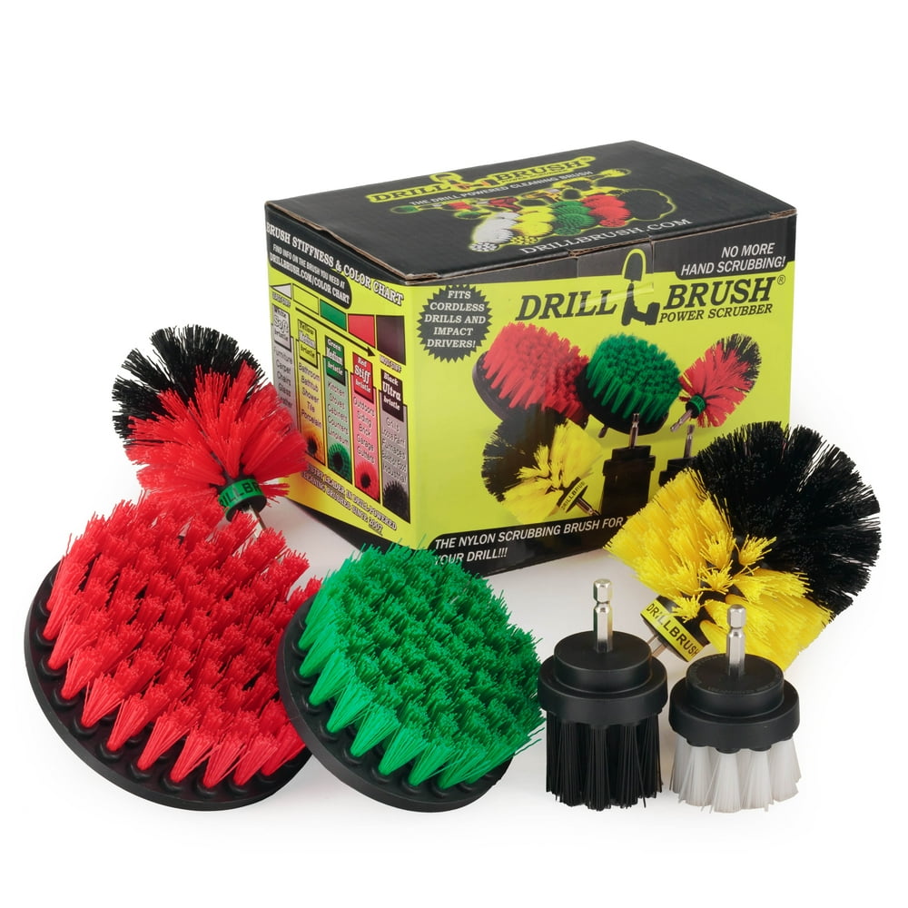 The Ultimate Drill Brush Cleaning Supplies Kit Bathroom
