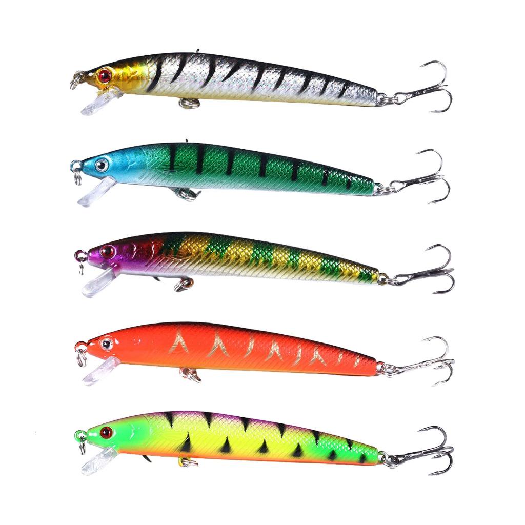 WIND LAND 5/10pcs Fishing Lure Wobbler Fishing Lure Artificial Hard Baits Swimbait