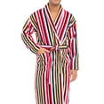 thumbnail image 6 of Skylinewears Men Terry Cloth Bathrobe Super Absorbent Hotel Spa Robe Red S, 6 of 8