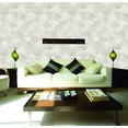 thumbnail image 2 of Dundee Deco Wallpaper Roll - Abstract White, Brown Circles, Dots, 21 in x 33 ft, 2 of 2