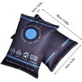 thumbnail image 7 of Dehumidification Bag Desiccant,Reusable Silica Gel Moisture Absorber Desiccant Packs with Color Changing Window,Safe Dry Silicone Dehumidifier Pack for Closet Car Basement Storage Drawer(A200g,3PC), 7 of 7