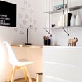 thumbnail image 3 of Roll Peel and Stick Wallpaper Adhesive Wallpaper Home Dormitory Wall Paper Sticker(White), 3 of 5