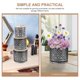thumbnail image 5 of Metal Flowerpot Galvanized Iron Storage Bucket with Lid for Storage Use 3Pcs, 5 of 5