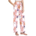 thumbnail image 2 of FORMRS Women's Pajama Pants with Pockets Soft Comfy Loungewear Sleep Bottom, Sizes S-2XL, Cartoon Halloween Ghosts, 2 of 8