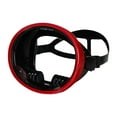thumbnail image 1 of Máscara de buceo de una lente, gafas de esnórquel, lentes transparentes, máscara de natación antivaho, gafas de buceo, de natación para buceo. Rojo, 1 of 8