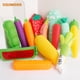 thumbnail image 2 of Estuche de lápices de silicona para frutas y verduras, estuche para lápices, estuche para bolígrafos para estudiantes, bolsa de almacenamiento para niños, monedero grande, bolso para llaves, suministr hola suerte  unisex, 2 of 2