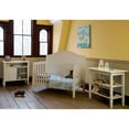 Lolly & Me Cottage 4in1 Convertible Crib White