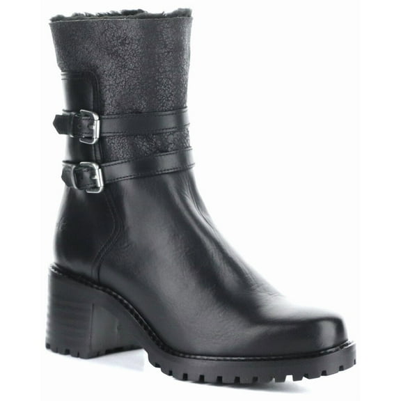 Bos & Co Iliad Waterproof Leather Boot, 38, Black