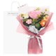 thumbnail image 1 of Ramo de Flores de Ganchillo Uxcell, Rosa de Punto Hecha a Mano con Bolsa de Regalo para Decoración del Hogar DIY [Rosa], 1 of 6