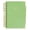 Green-Notebook, variant on Lined Spiral Journal Linen Hardcover Notebook With Matching Gel Pen 252 Pages 8 In X 5 - 100 Gsm Paper For Home Office Notes & Gifts (green)