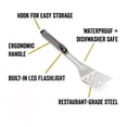 thumbnail image 2 of Grillight LED Flashlight Spatula,Tongs and Grilling Fork 3 Piece Grill Gift Set, 2 of 8