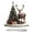M, variant on Lssam Christmas Town Village, Christmas Village Sets & Ferris Wheel Christmas Tree, Vivid Print Durable Acrylic Ornaments for Tabletop Home Decor