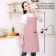 thumbnail image 2 of Delantal de Cocina Sweethay Tela Ligera para la Cintura Raya Rosa, 2 of 6
