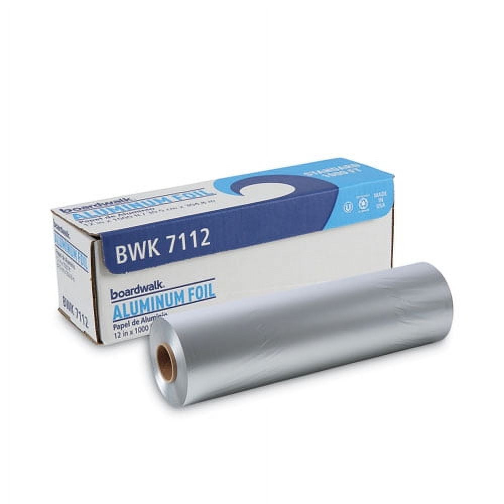 Standard Aluminum Foil Roll, 12" X 1,000 Ft | Bundle of 5 Cartons