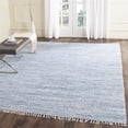 thumbnail image 2 of Safavieh Rag 2'3" X 5' Hand Woven Cotton Rug in Light Blue, 2 of 3