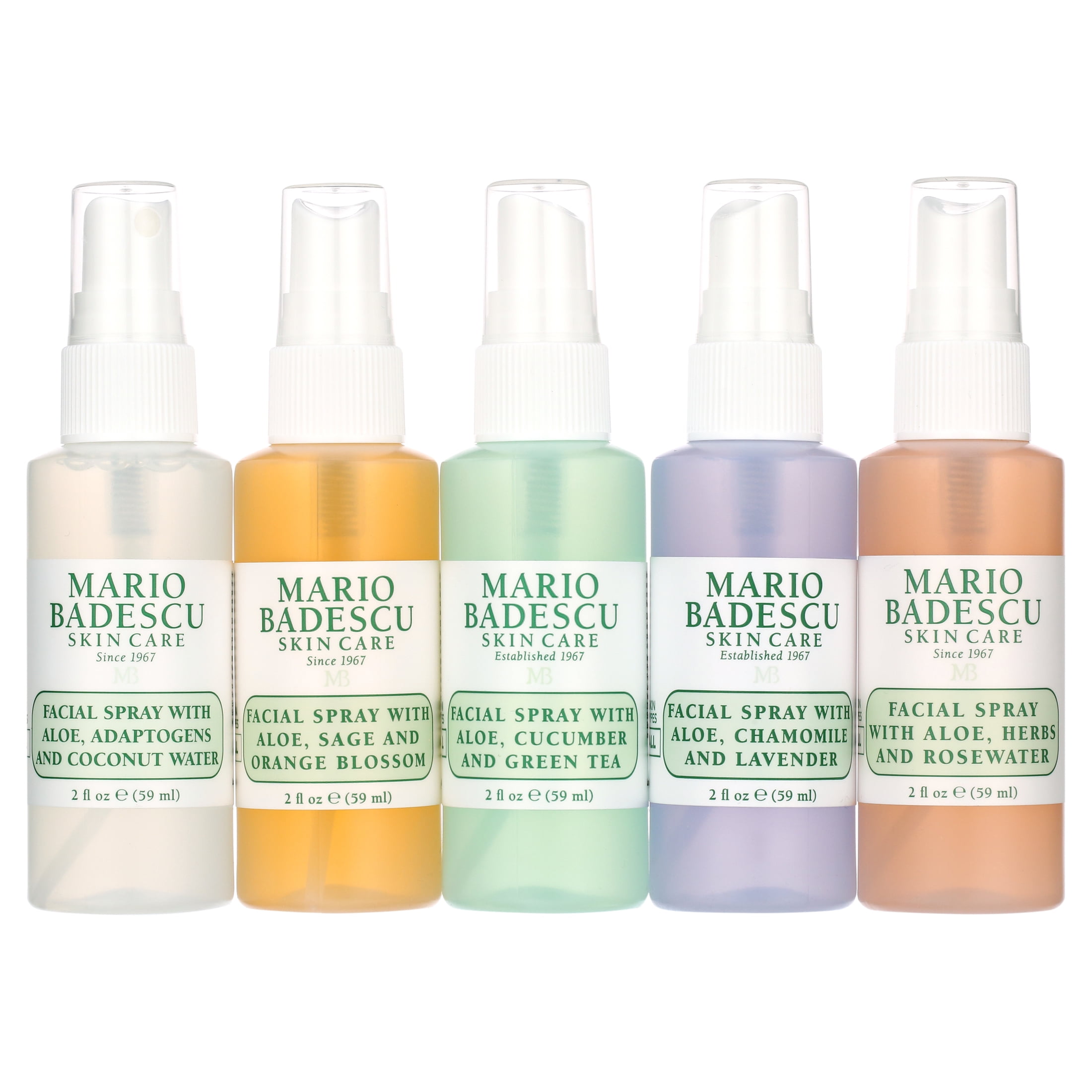 ($27 Value) Mario Badescu Mini Mist Collection 5-Piece Holiday Gift Set