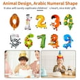 thumbnail image 3 of Cateissary Globo de fiesta con forma de número de animal, globo de papel de aluminio para niños, decoración de fiesta de cumpleaños, número 8 Type2 NO2 Cateissary HA002733-09, 3 of 6