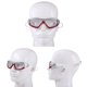 thumbnail image 1 of Gafas de natación Gafas antivaho a prueba de fugas Gafas de natación Gafas de natación de agua-(1 pieza, blanco + rojo) ZefeiWu 8390605302244, 1 of 1