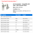 thumbnail image 2 of A/C Accumulator - Compatible with 2000 - 2002 Chevy Tahoe 2001, 2 of 2