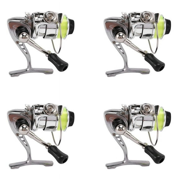 4X Mini 100 Pocket Fishing Reel Fishing Tackle Small Reel 4.3:1 Metal Wheel Pesca Small Reel