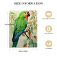 thumbnail image 2 of COMIO  Parrot Macaw Bird 12 Canvas Art - Home Decor Wall Art Print Poster Painting Medium, 2 of 5