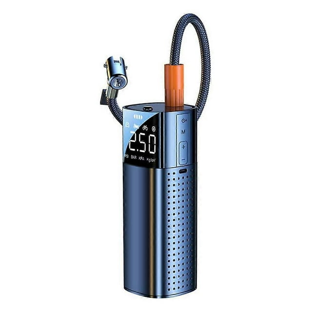 1 Set Wireless Intelligent Car Inflation Pump Small Portable Car Tire Inflation Charging Lighting Ref: 1625
