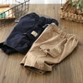 thumbnail image 7 of ZXLBBD Boys Summer Shorts Lightweight 5 Pocket Elastic Waist Breathable Playwear for Kids Toddler Youth Casual Comfort Outdoor Daily Wear Size 15 Y-16 Y, 7 of 7