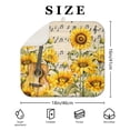 thumbnail image 3 of 2 Pcs Sunflowers Dish Drying Mat - 16 X 18 Inch Floral Absorbent Microfiber Kitchen Counter Mat – Quick-Dry Dish Rack Alternative, Dish Drying Pad for Dishes, Cups, Utensils, Pots & Pans, 3 of 3