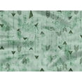 thumbnail image 5 of oneOone Rayon Light Mint Green Fabric Texture & Triangle Geometric Fabric For Sewing Printed Craft Fabric By The Yard 56 Inch Wide, 5 of 5