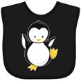 thumbnail image 3 of Inktastic Penguin Boys or Girls Baby Bib, 3 of 4