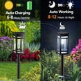 thumbnail image 6 of 6 Pack Solar Lights Outdoor Waterproof for Garden Pathway Walkway Yard Lawn Decorative Landscape Lighting.(Cool White), 6 of 7