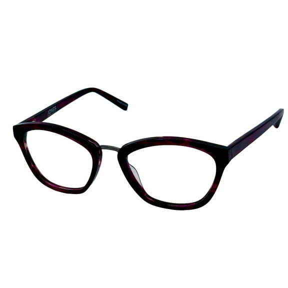 Jones New York Ophthalmic Men's Plastic Square Eyeglass Frames, Model J766, Purple, 52mm, 1 Pair