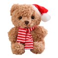 thumbnail image 2 of Usloyux Kids Toys Under $5 Christmas Bears Toys,9 Inch Plush Bears ,Winter Bear Toys Soft Cute Xmas Dolls Decorations,Gifts for Boys and Girls Christmas,Birthday,Holiday Party, 2 of 6