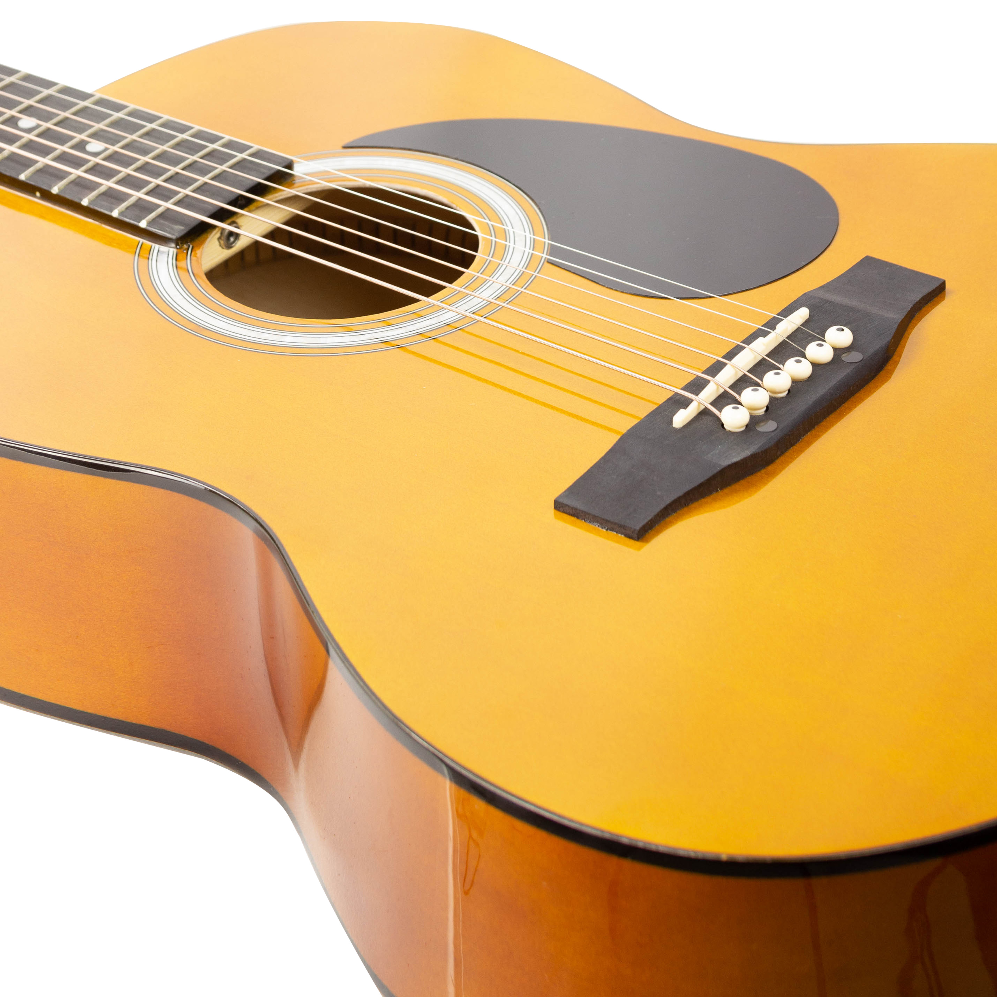 RockJam Full-Size Dreadnought Acoustic Guitar Starter Kit photo 4