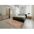 thumbnail image 4 of Ahgly Company Indoor Rectangle Traditional Sienna Brown Medallion Area Rugs, 2' x 5', 4 of 6