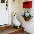 thumbnail image 6 of Porch Goose Outfit Set for 23 Inch Garden Statue, Seasonal Decorative Clothing Durable and Easy to Wear, Outdoor Lawn Porch Patio Display for Holiday Yard Decor, 6 of 6
